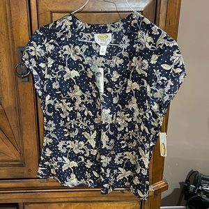 Talbots silk top